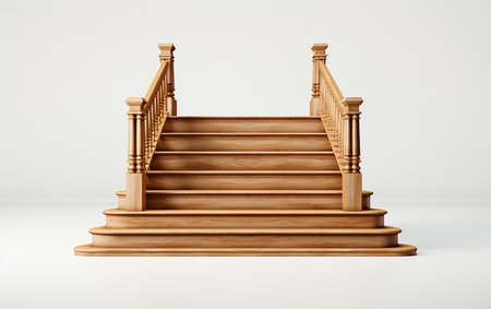 Wood Steps with Transparencyの素材