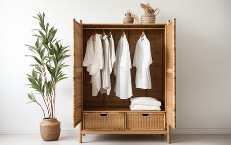 Bamboo Wardrobe without Common Backdropの素材