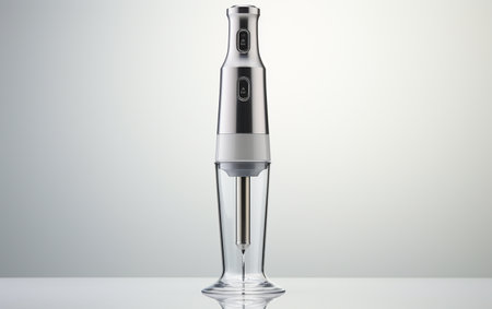 Immersion Blender on a Clear Canvasの素材