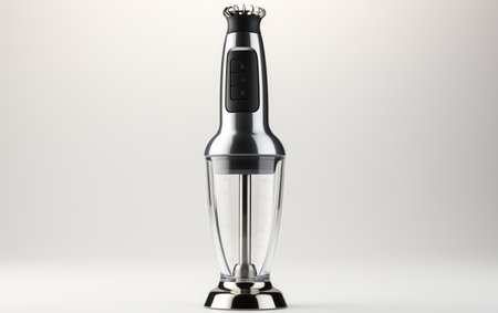 Immersion Blender on a Clear Canvasの素材