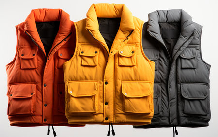 Insulated Vests without Common Backgroundの素材