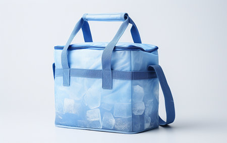 Insulated Lunch Pack on a See-Through Backgroundの素材