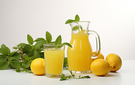 Jug of Juice Title on Transparencyの素材