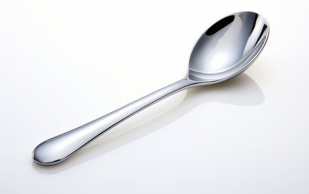Ladle on a Clear Backdropの素材