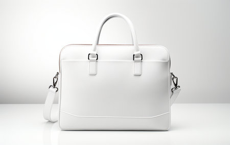 Laptop Bag on a Clear Canvasの素材