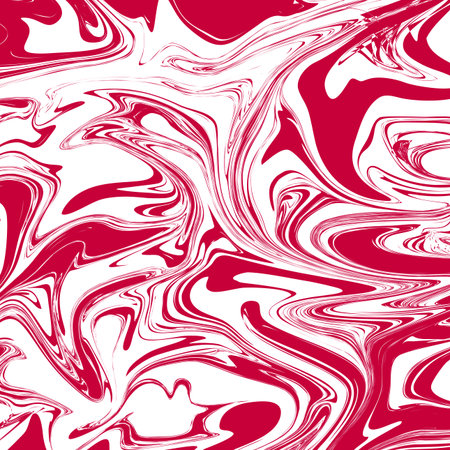Red Velvet Liquid Marble Backgroundのイラスト素材