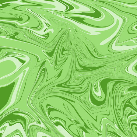 Lime Green Liquid Marble Backgroundのイラスト素材