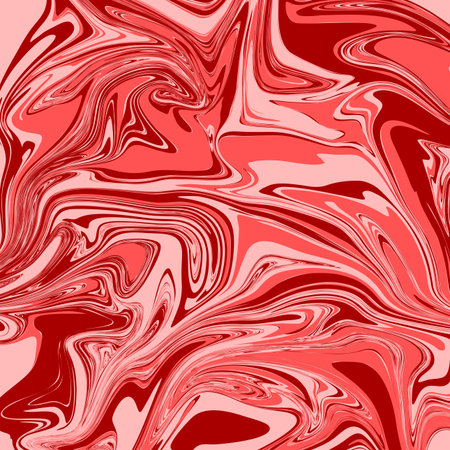 Brick Red Liquid Marble Backgroundのイラスト素材