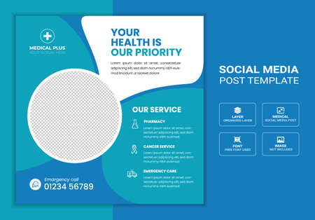 Digital marketing social media post and web banner templateのイラスト素材