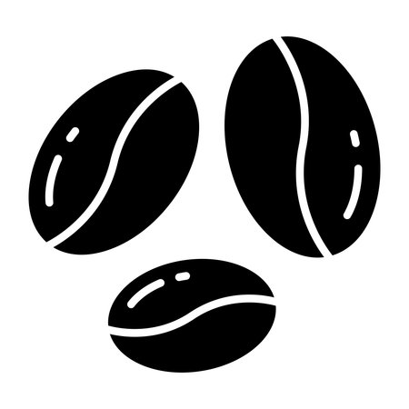 Perfect design icon of coffee beansのイラスト素材