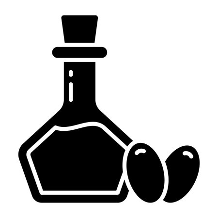 A creative design icon of olive oilのイラスト素材