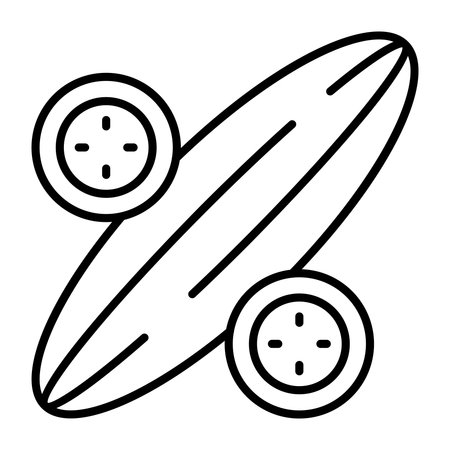 Perfect design icon of cucumberのイラスト素材