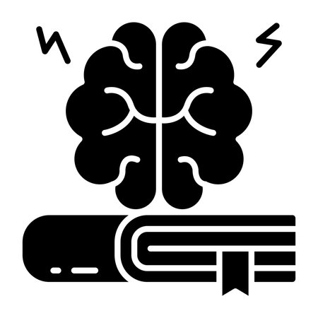 An icon design of brain powerのイラスト素材