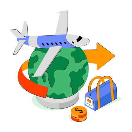 Premium download illustration of world tourのイラスト素材