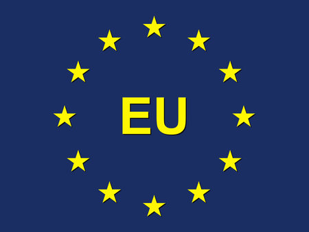 European Union flag - poster design