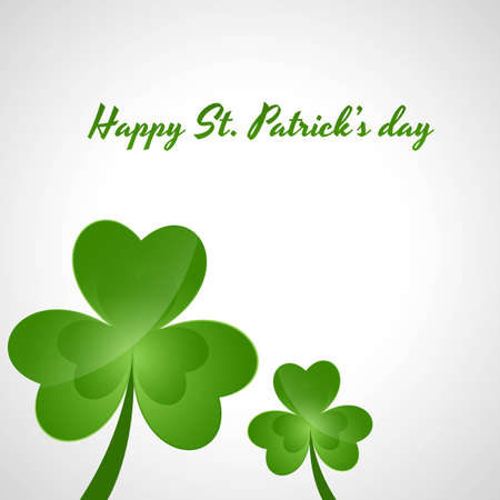 Clover Leaves Backgroundのイラスト素材