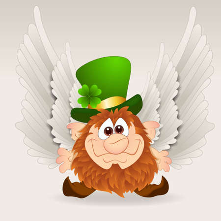 Angel Leprechaunのイラスト素材