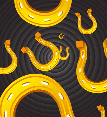 Horseshoe Backgroundのイラスト素材