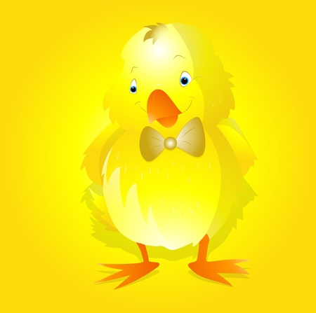 Happy Easter Chickenのイラスト素材