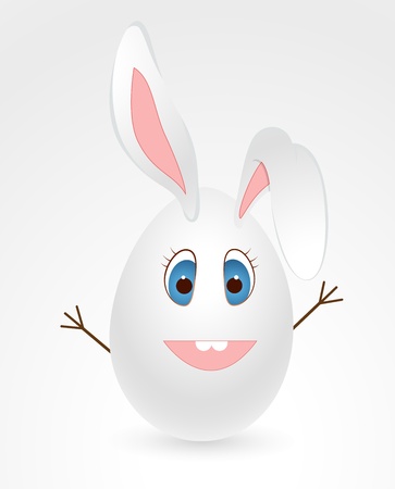 Easter Egg Bunnyのイラスト素材