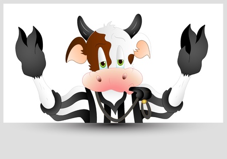 Referee Cowのイラスト素材