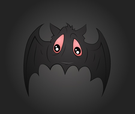 Cartoon Bat Vectorのイラスト素材