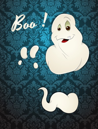 Vintage Ghostのイラスト素材