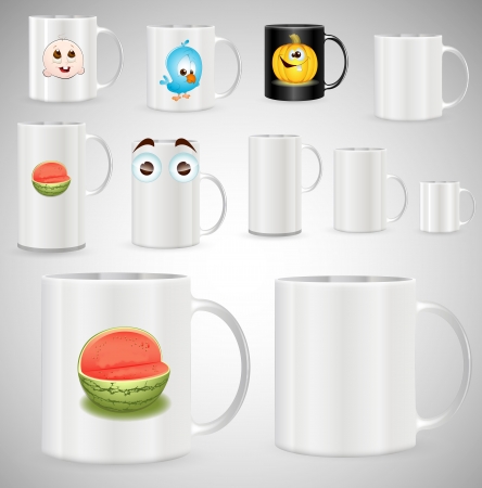 Mugs Vectorsのイラスト素材