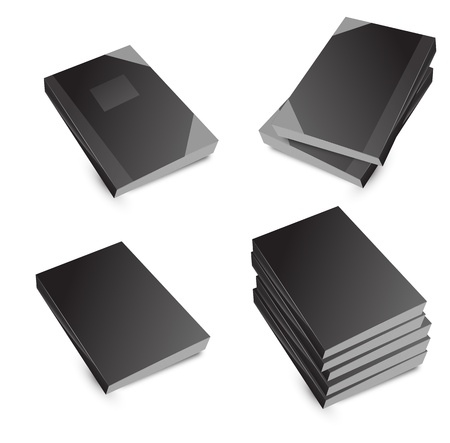 Books Stack Vectorsのイラスト素材