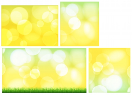 Bokeh Lights Abstract Backgroundsのイラスト素材