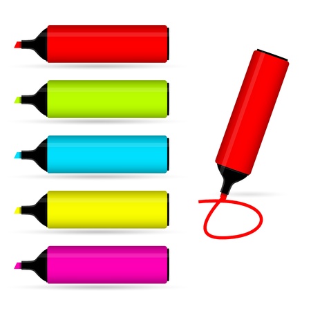 HighLighters Vctorsのイラスト素材