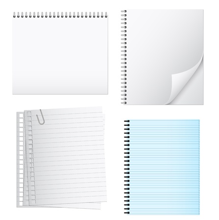 Notepadのイラスト素材