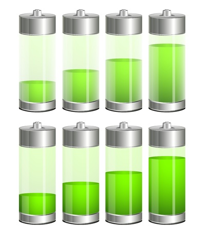 Battery Vectorsのイラスト素材