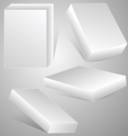 Vector Software Boxesのイラスト素材