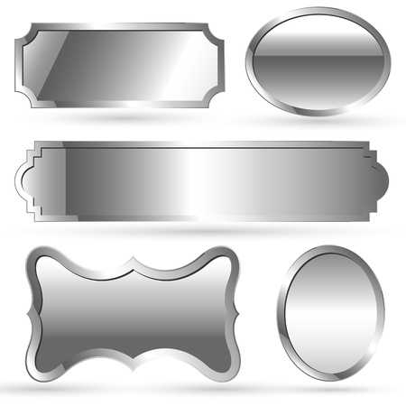 Chrome Style Tags and Labelsのイラスト素材
