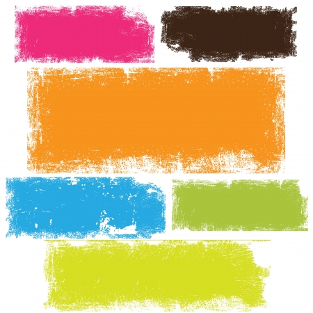 Grunge Banners Vectorsのイラスト素材