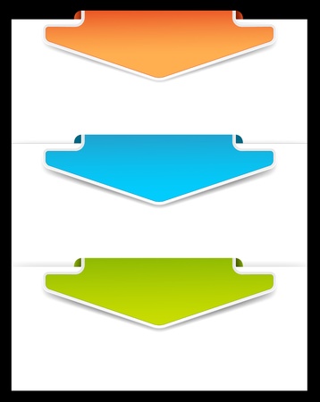Arrow Web Element Vectorのイラスト素材