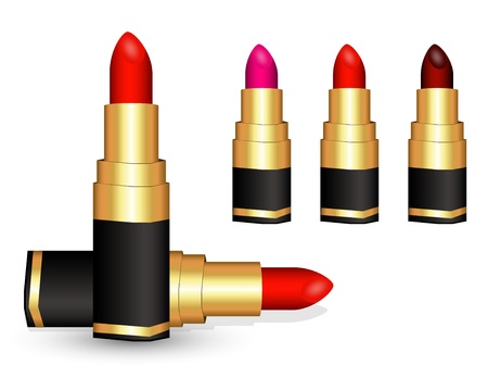Lipsticks Vectorsのイラスト素材