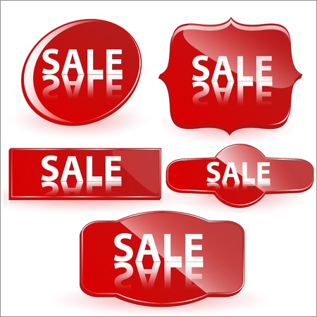 Sale Stickers Vectorsのイラスト素材
