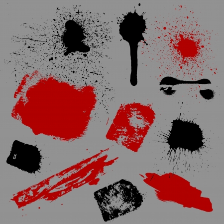 Grunge Vector Elementsのイラスト素材