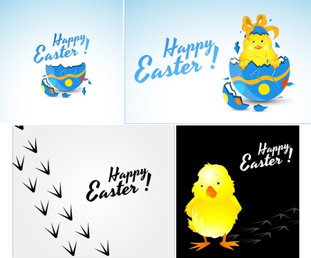 Happy Easter Vectorsのイラスト素材