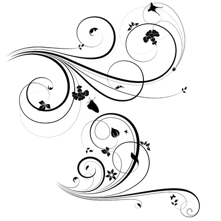 Swirls Vectorsのイラスト素材