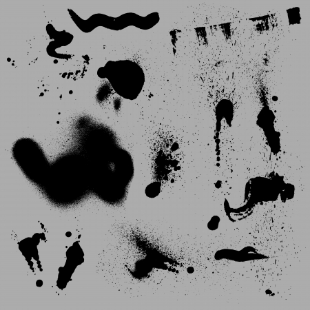 Stains Vectorsのイラスト素材