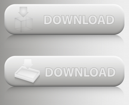 Download Button Vectorのイラスト素材