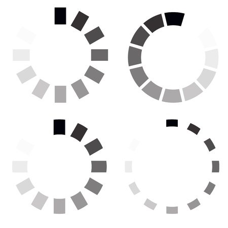 Preloaders Vectors Designsのイラスト素材