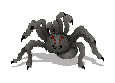 Spooky Spiderのイラスト素材