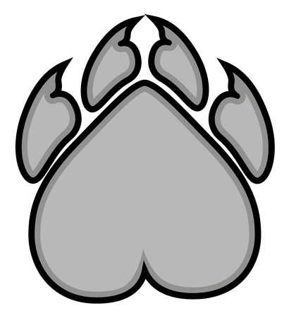 Bear Claws Mascotのイラスト素材