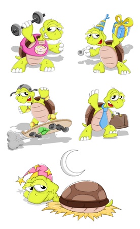 Turtle Vectorsのイラスト素材