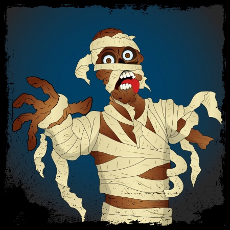 Mummy Vector Illustrationのイラスト素材