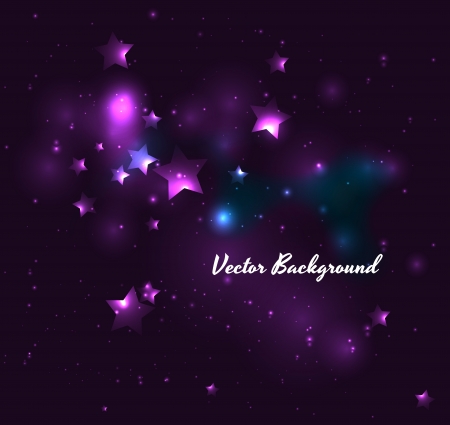 Abstract Star Vector Backgroundのイラスト素材